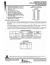 DataSheet SN74HCT540 pdf